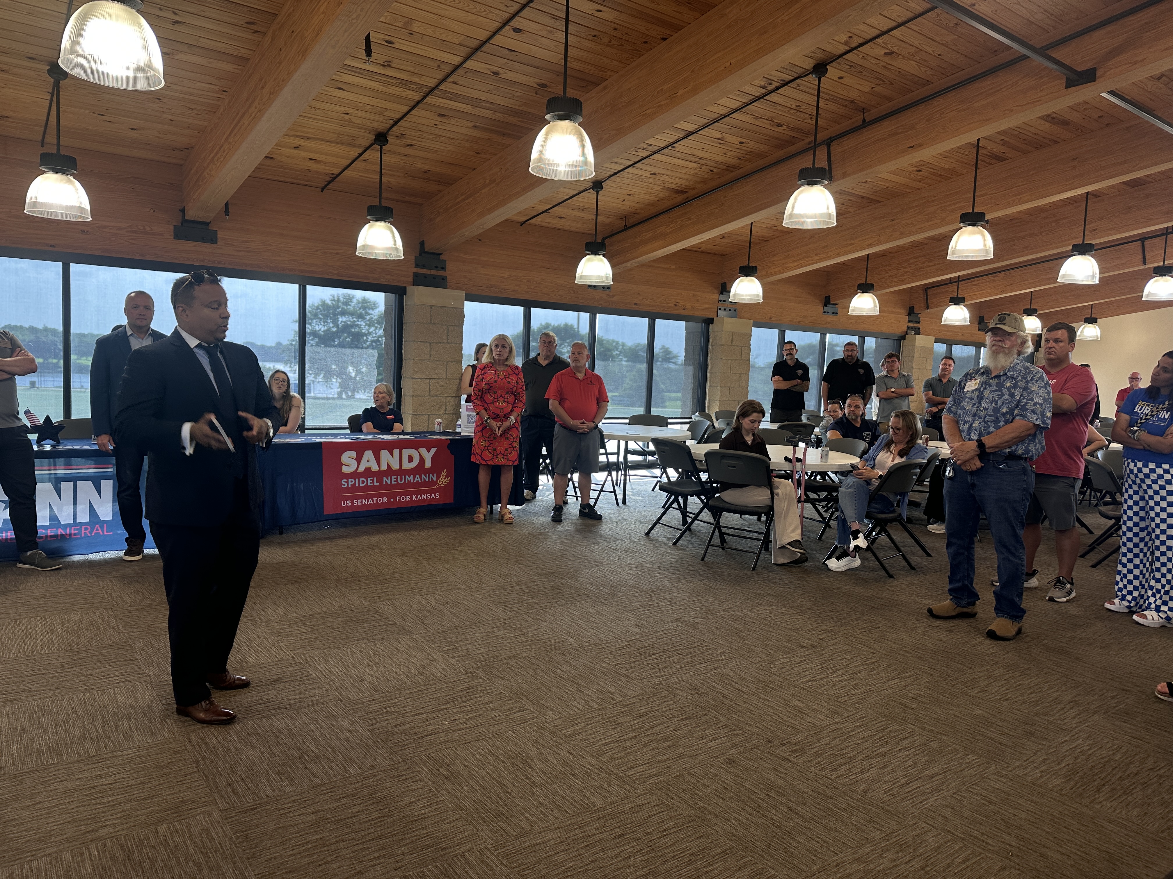 Juan addressing WKA members